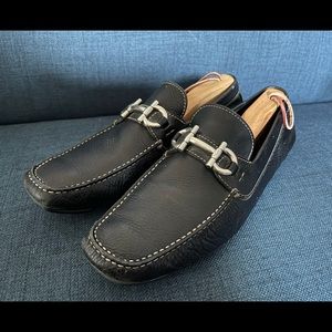 Salvatore Ferragamo Black Loafers Size 10